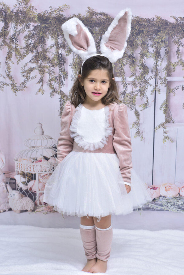 ⁦תחפושת ארנבת  לילדות⁩ – תמונה ⁦4⁩